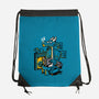 Chill Dragon-none drawstring bag-demonigote