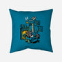 Chill Dragon-none removable cover throw pillow-demonigote