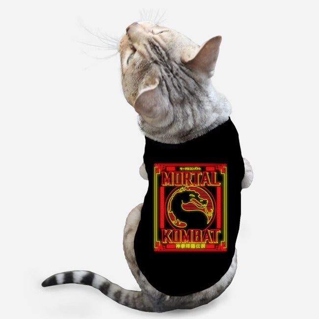 Battle Of Earthrealm Neon-cat basic pet tank-Diegobadutees