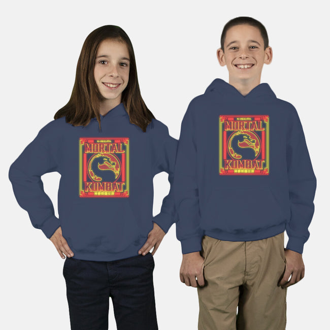 Battle Of Earthrealm Neon-youth pullover sweatshirt-Diegobadutees