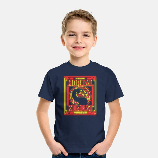 Battle Of Earthrealm Neon-youth basic tee-Diegobadutees
