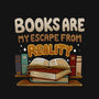 Books Escape-none glossy sticker-Vallina84