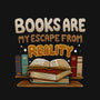 Books Escape-womens fitted tee-Vallina84