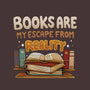 Books Escape-none glossy sticker-Vallina84