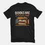 Books Escape-womens fitted tee-Vallina84