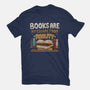 Books Escape-womens fitted tee-Vallina84