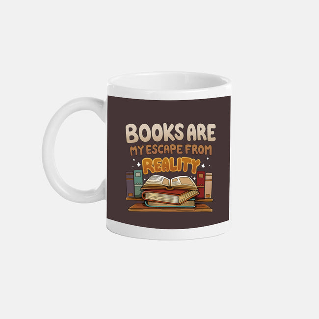 Books Escape-none mug drinkware-Vallina84