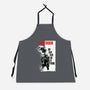Pablo Eskobear-unisex kitchen apron-rocketman_art