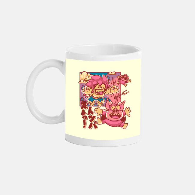 Defeating Pigs-none mug drinkware-estudiofitas