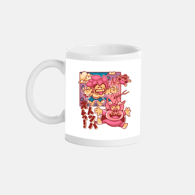 Defeating Pigs-none mug drinkware-estudiofitas