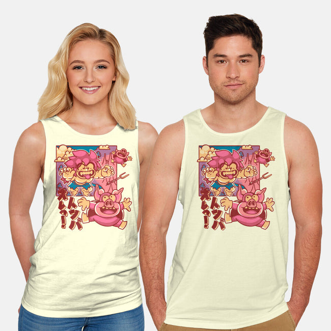 Defeating Pigs-unisex basic tank-estudiofitas