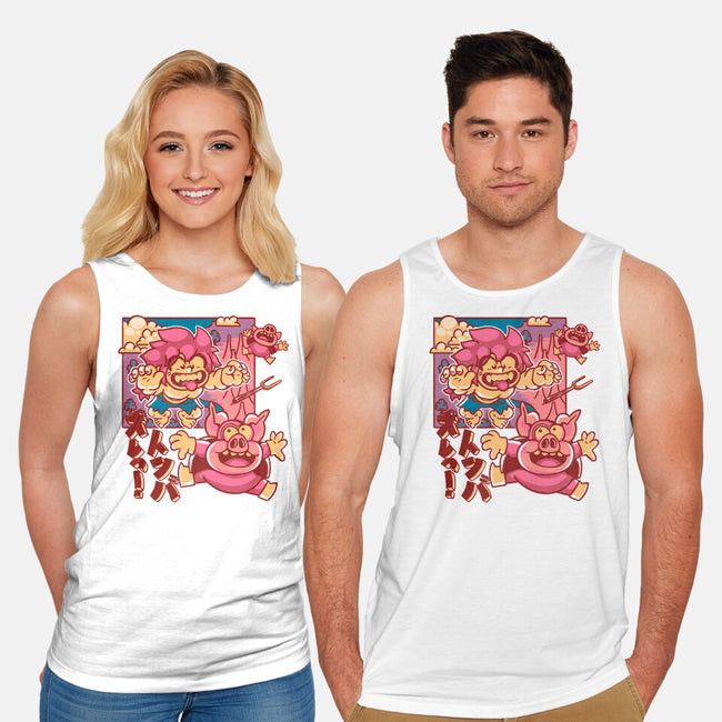 Defeating Pigs-unisex basic tank-estudiofitas