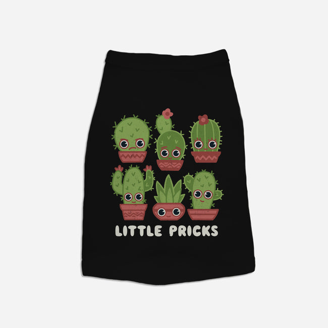 Little Pricks-cat basic pet tank-Weird & Punderful