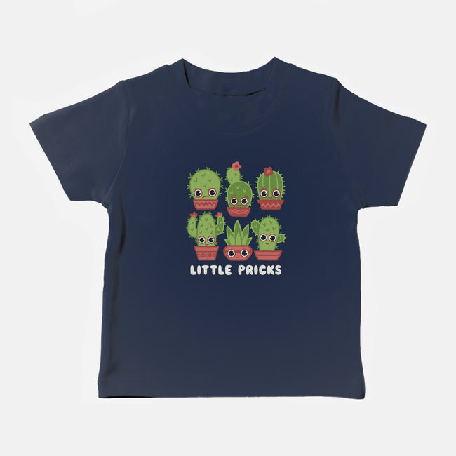 Little Pricks-baby basic tee-Weird & Punderful