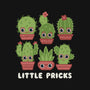 Little Pricks-womens off shoulder sweatshirt-Weird & Punderful