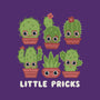 Little Pricks-none basic tote bag-Weird & Punderful