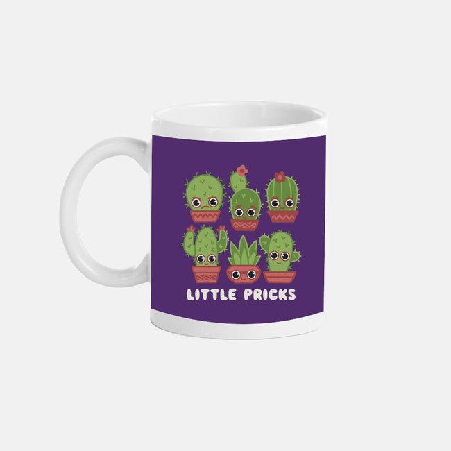 Little Pricks-none mug drinkware-Weird & Punderful