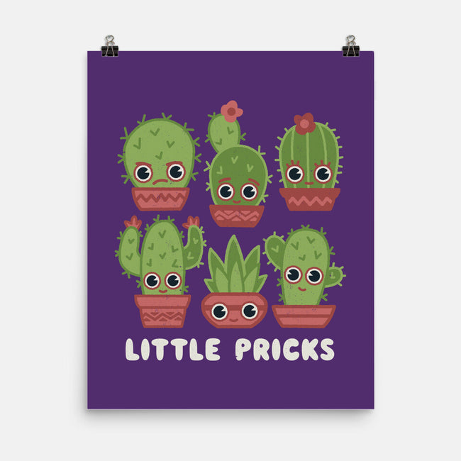 Little Pricks-none matte poster-Weird & Punderful