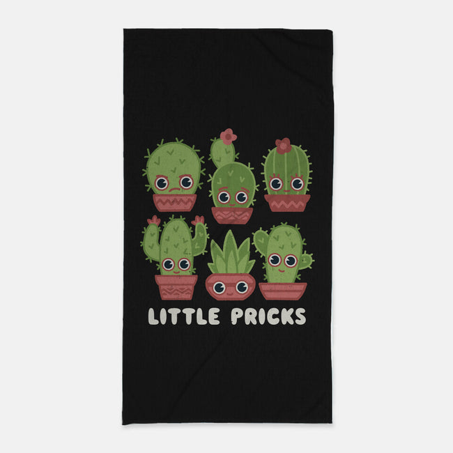 Little Pricks-none beach towel-Weird & Punderful