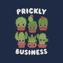 It's Prickly Business-none removable cover w insert throw pillow-Weird & Punderful