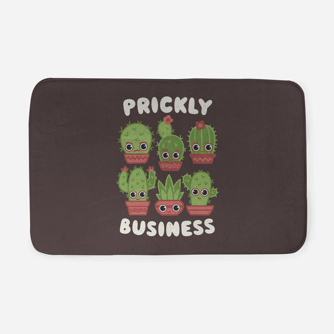 It's Prickly Business-none memory foam bath mat-Weird & Punderful