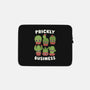 It's Prickly Business-none zippered laptop sleeve-Weird & Punderful