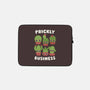 It's Prickly Business-none zippered laptop sleeve-Weird & Punderful
