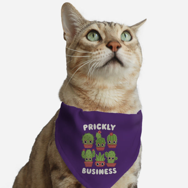 It's Prickly Business-cat adjustable pet collar-Weird & Punderful