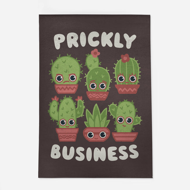 It's Prickly Business-none indoor rug-Weird & Punderful