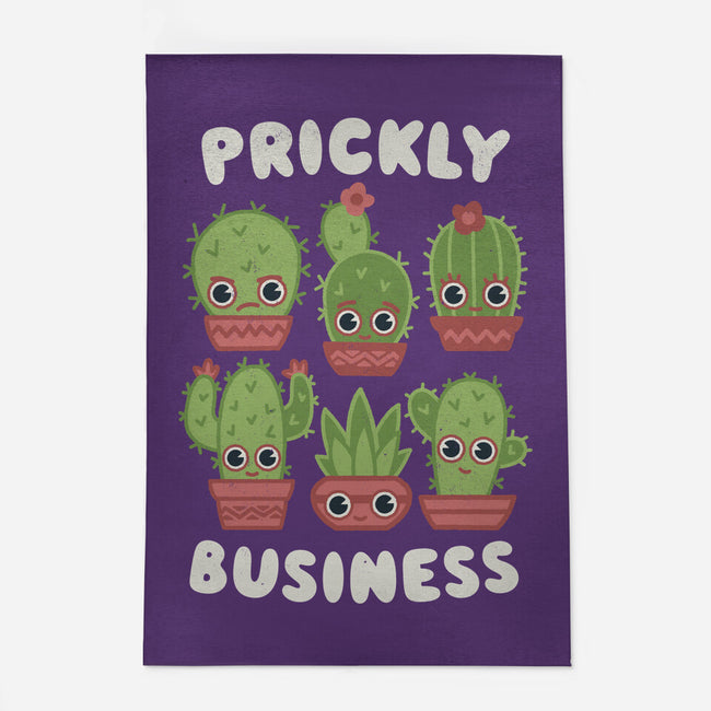 It's Prickly Business-none indoor rug-Weird & Punderful