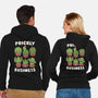 It's Prickly Business-unisex zip-up sweatshirt-Weird & Punderful