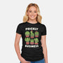 It's Prickly Business-womens fitted tee-Weird & Punderful
