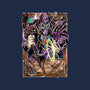 The Dark Magician-none removable cover w insert throw pillow-Guilherme magno de oliveira