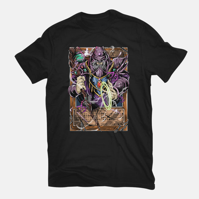 The Dark Magician-mens basic tee-Guilherme magno de oliveira