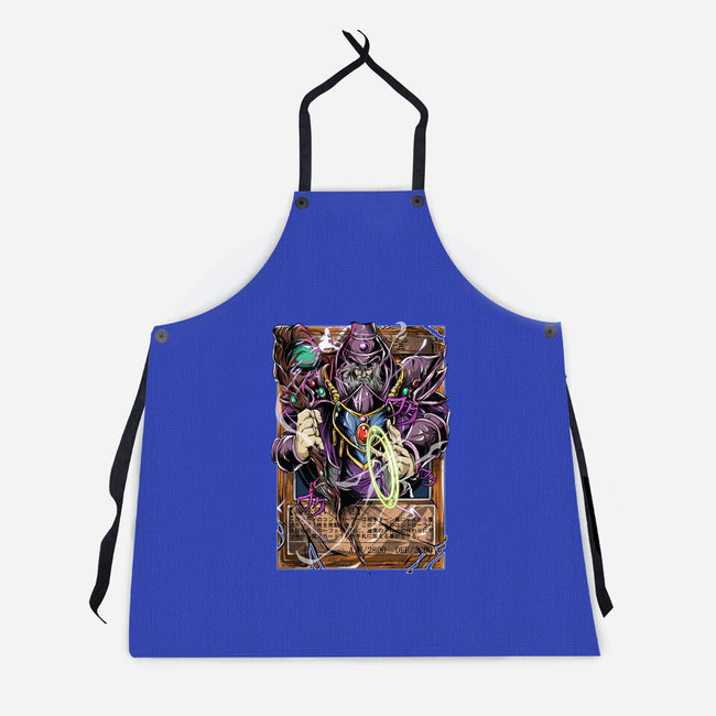 The Dark Magician-unisex kitchen apron-Guilherme magno de oliveira