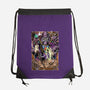 The Dark Magician-none drawstring bag-Guilherme magno de oliveira