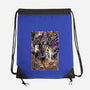 The Dark Magician-none drawstring bag-Guilherme magno de oliveira
