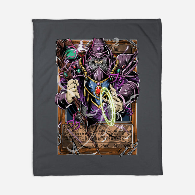 The Dark Magician-none fleece blanket-Guilherme magno de oliveira