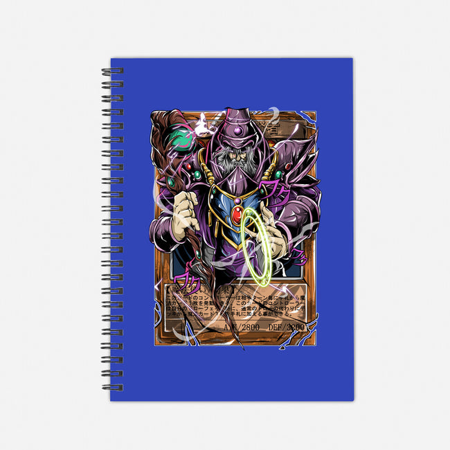 The Dark Magician-none dot grid notebook-Guilherme magno de oliveira