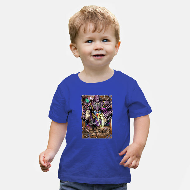 The Dark Magician-baby basic tee-Guilherme magno de oliveira