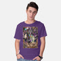 The Dark Magician-mens basic tee-Guilherme magno de oliveira