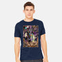 The Dark Magician-mens heavyweight tee-Guilherme magno de oliveira