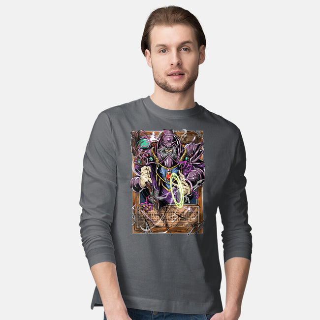 The Dark Magician-mens long sleeved tee-Guilherme magno de oliveira