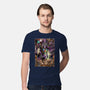 The Dark Magician-mens premium tee-Guilherme magno de oliveira