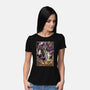 The Dark Magician-womens basic tee-Guilherme magno de oliveira