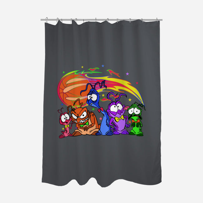 Nerdluck Games-none polyester shower curtain-Millersshoryotombo