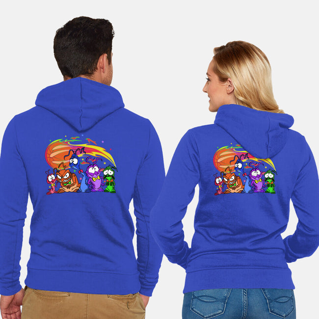 Nerdluck Games-unisex zip-up sweatshirt-Millersshoryotombo