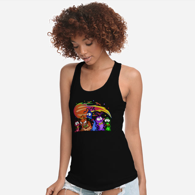 Nerdluck Games-womens racerback tank-Millersshoryotombo