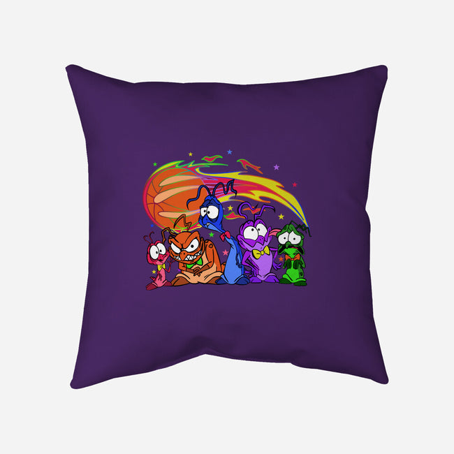 Nerdluck Games-none removable cover throw pillow-Millersshoryotombo