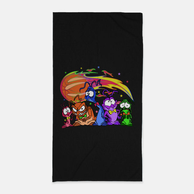 Nerdluck Games-none beach towel-Millersshoryotombo